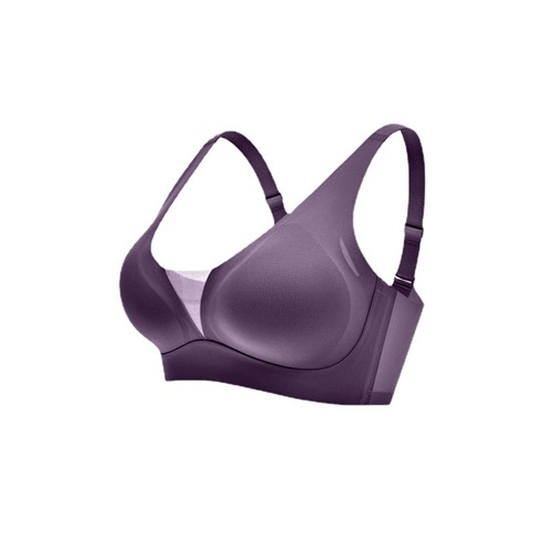23-year-old Dahong comfortable push-up sexy mesh latex underwear with adjustable semi-fixed cup technology seamless bra factory