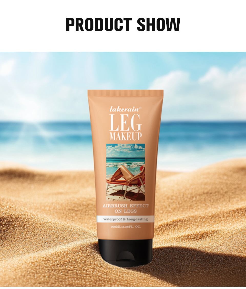 lakerain LEG MAKEUP 100ml Dark Brown skin tone Leg Makeup Leg Makeup undefined