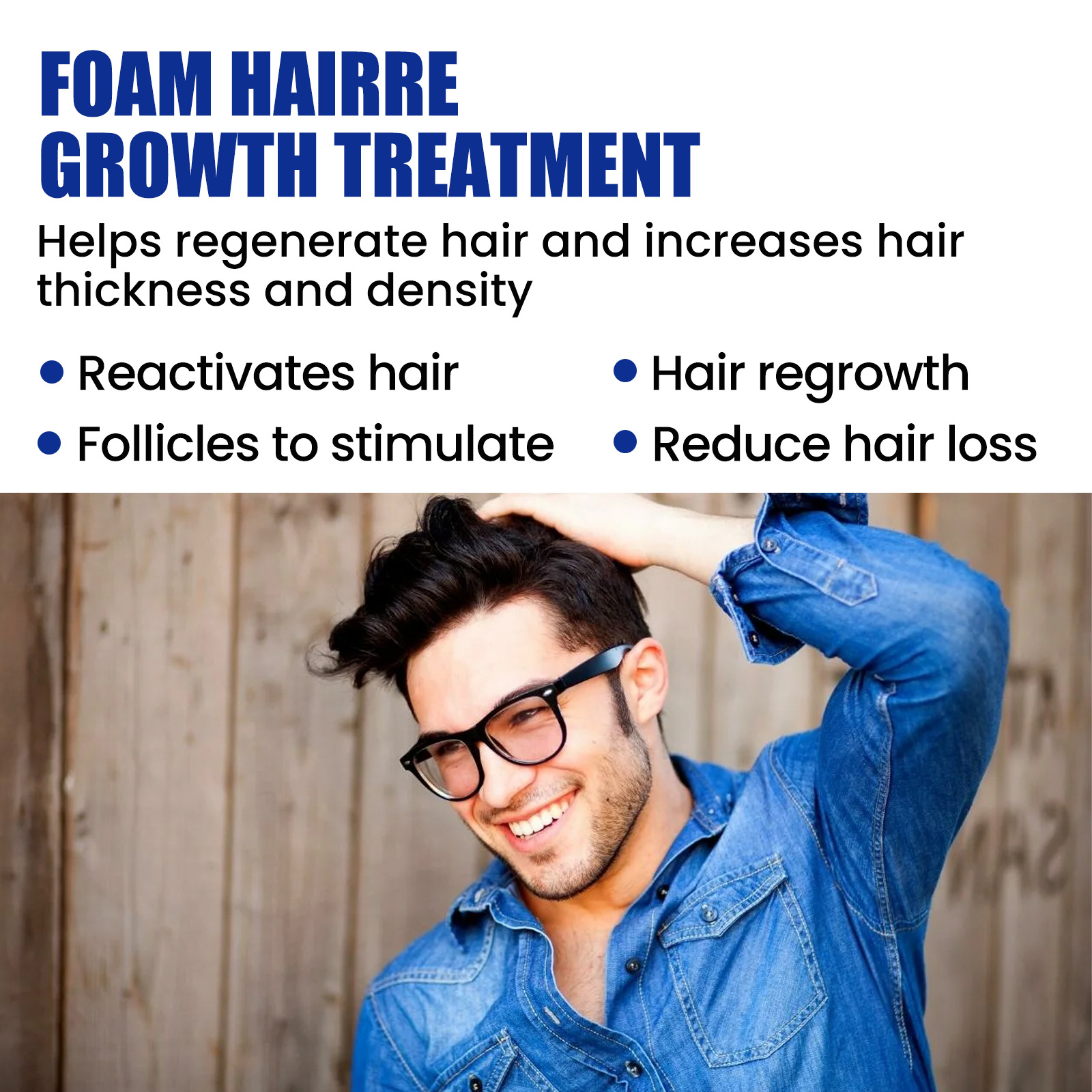 Moon Men's East Foam Agent Brusthaar Bart Haaransatz Dickes Wachstum Nutrition Liquid Linie_voghion.com