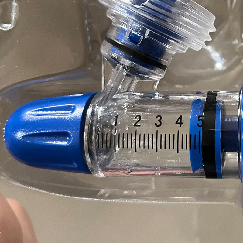 1 2 5ml botella ajustable veterinaria jeringa continua cerdo, ganado, ovejas, pollo y jeringa de pato