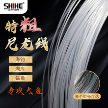 100m大号特粗高强度尼龙线鱼线单丝透明线散装大物海钓船钓渔网线