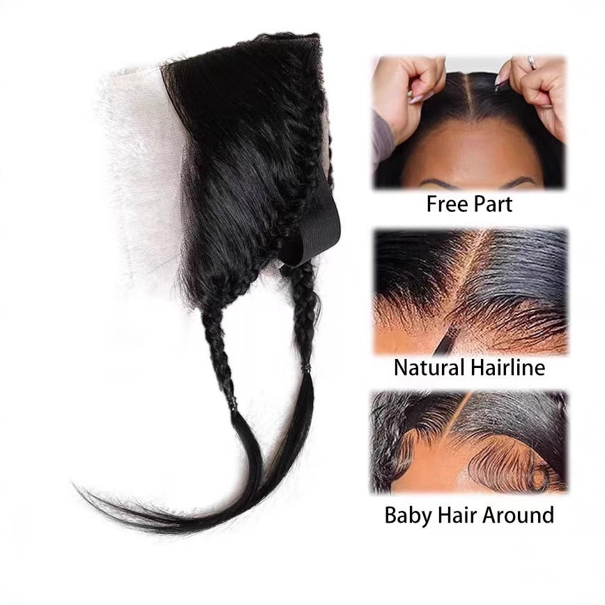 13x4 gel frontal pelucca europea y americana 1 bloque de cabello humano encaje de cabello de cabello de cabello humano