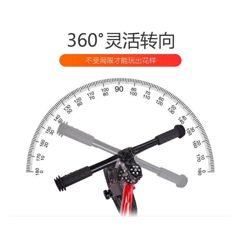 Lan Feng coche de equilibrio para niños sin pedal 1-3-6 años de edad scooter de bicicleta para NIÑOS 2 scooter de polea para bebé