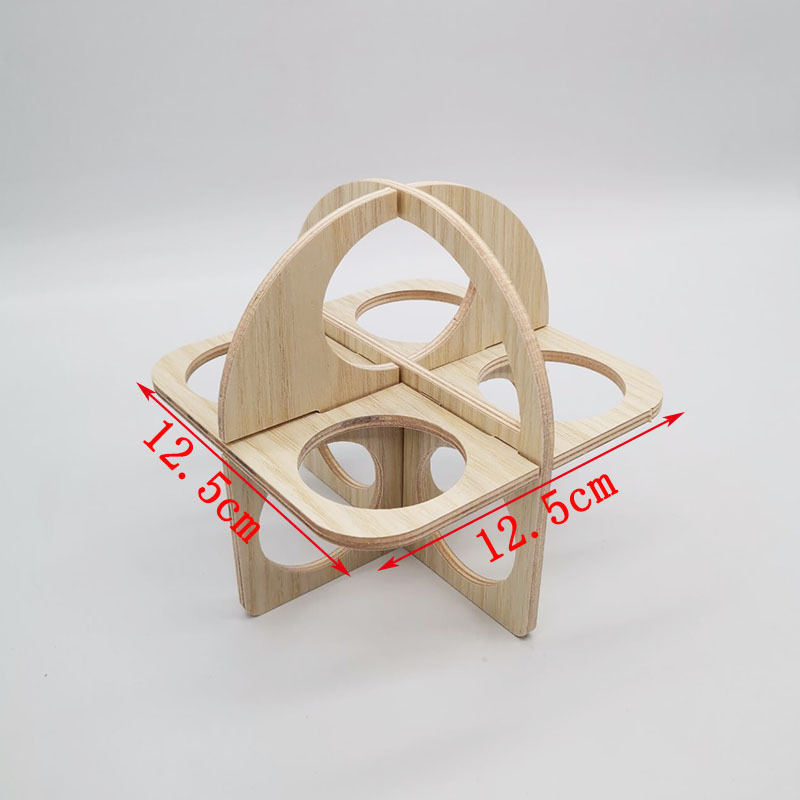 Hámster de madera suministros paisajismo hámster nido mini muebles decoración Villa madera maciza pequeña casa otoño