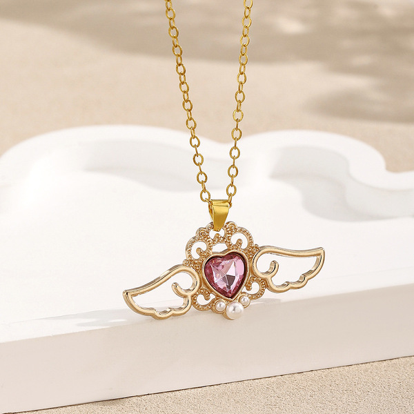 Angel wings with butterfly
