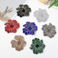 DIY満ドリルカラー花女性サンダル靴花アイロンドリル立体小花アクセサリーメーカー卸売り