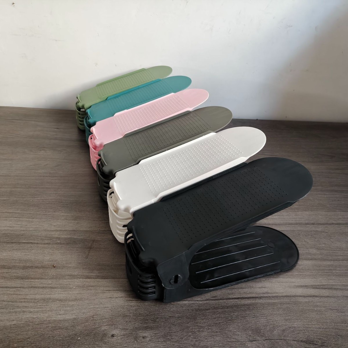 Adjustable Storage Double-Layer Thickened Shoe Rack Layered Shoe Holder Household Dormitory Shoe Storage Rack Shoe Cabinet Storage Rack