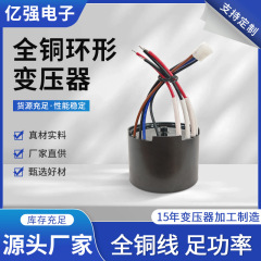小型全銅環状変圧器カスタム家電電源隔離変圧器小電力単相アンプ変圧器