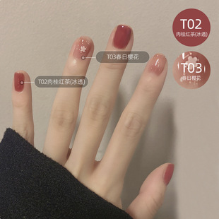 Ice-Clear Fine Glitter Water-Based Nail Polish, No-Bake, Quick-Drying, Tearable, Odorless, Children and Pregnant Women Can Use Nail Polish Wholesale