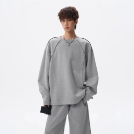 男式针织衫;男式夹克;男式休闲裤