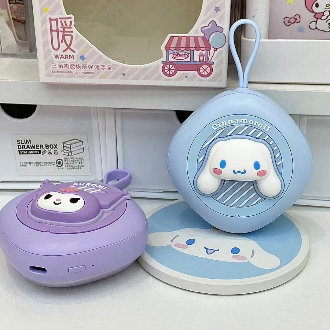 Sanrio nuevo calentador de manos bebé cálido de dibujos animados portátil