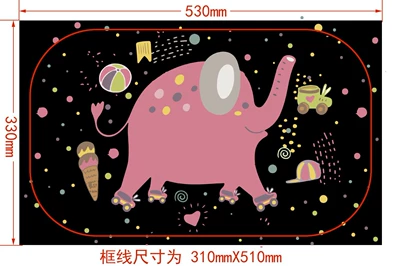 for Sun Protection and Uv – Sun shade - 26-pink-elephant-sunshade