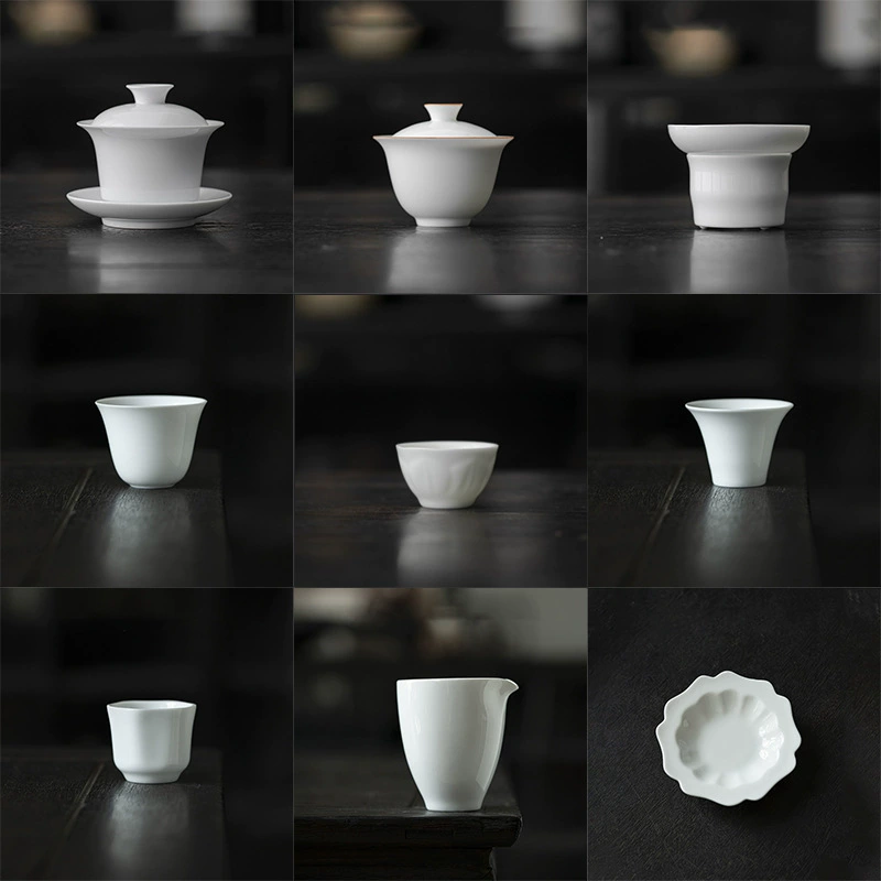 隐川堂 Tea set, ceramic tea cup for home use