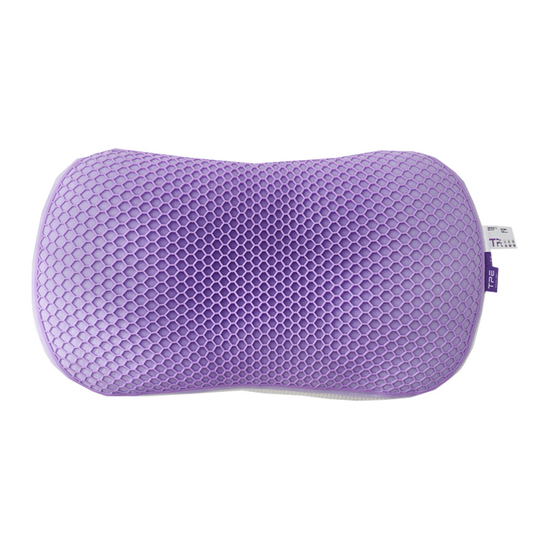 Almohada de verano Almohada TPE Almohada de alivio de presión para ayudar a dormir a los estudiantes en casa para proteger la columna cervical Almohada individual especial para dormitorio