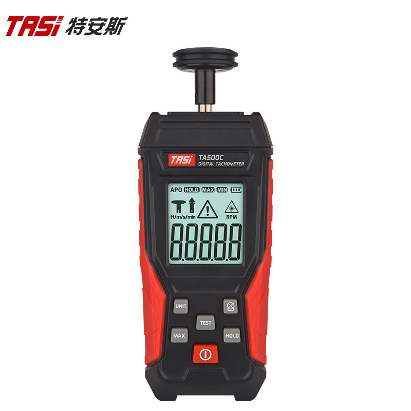 Te'ansi TA500C Laser Tachometer Digital Display Contact Speed Meter (tachometer) - ta500a-photoelectric-measurement