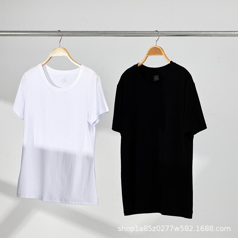 Verano nuevo estilo Solona manga corta camiseta con sensación de hielo para hombre camisa cultural camisa publicitaria de color sólido cuello redondo suelto ropa de trabajo impresión