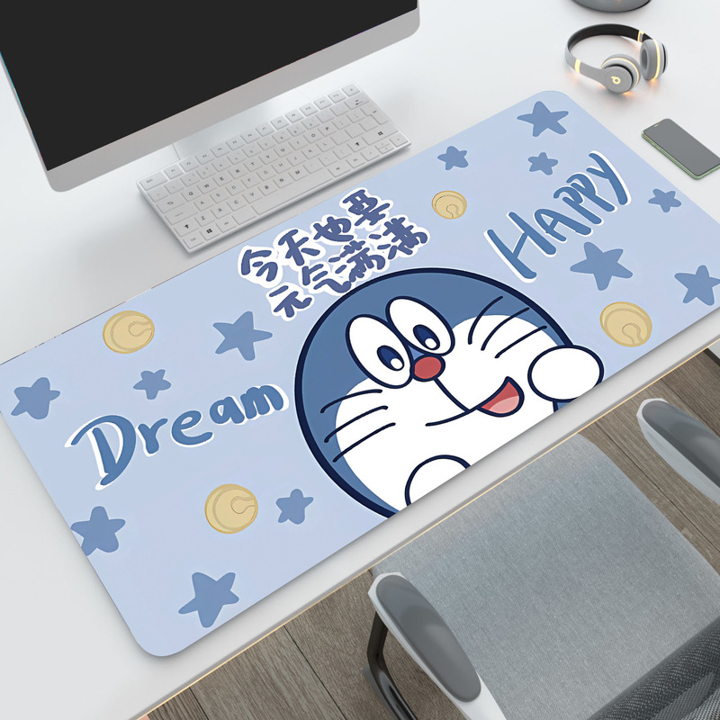 ドラえもんマウスパッドかわいい大サイズのコンピューターキーボードのデスクパッド|undefined