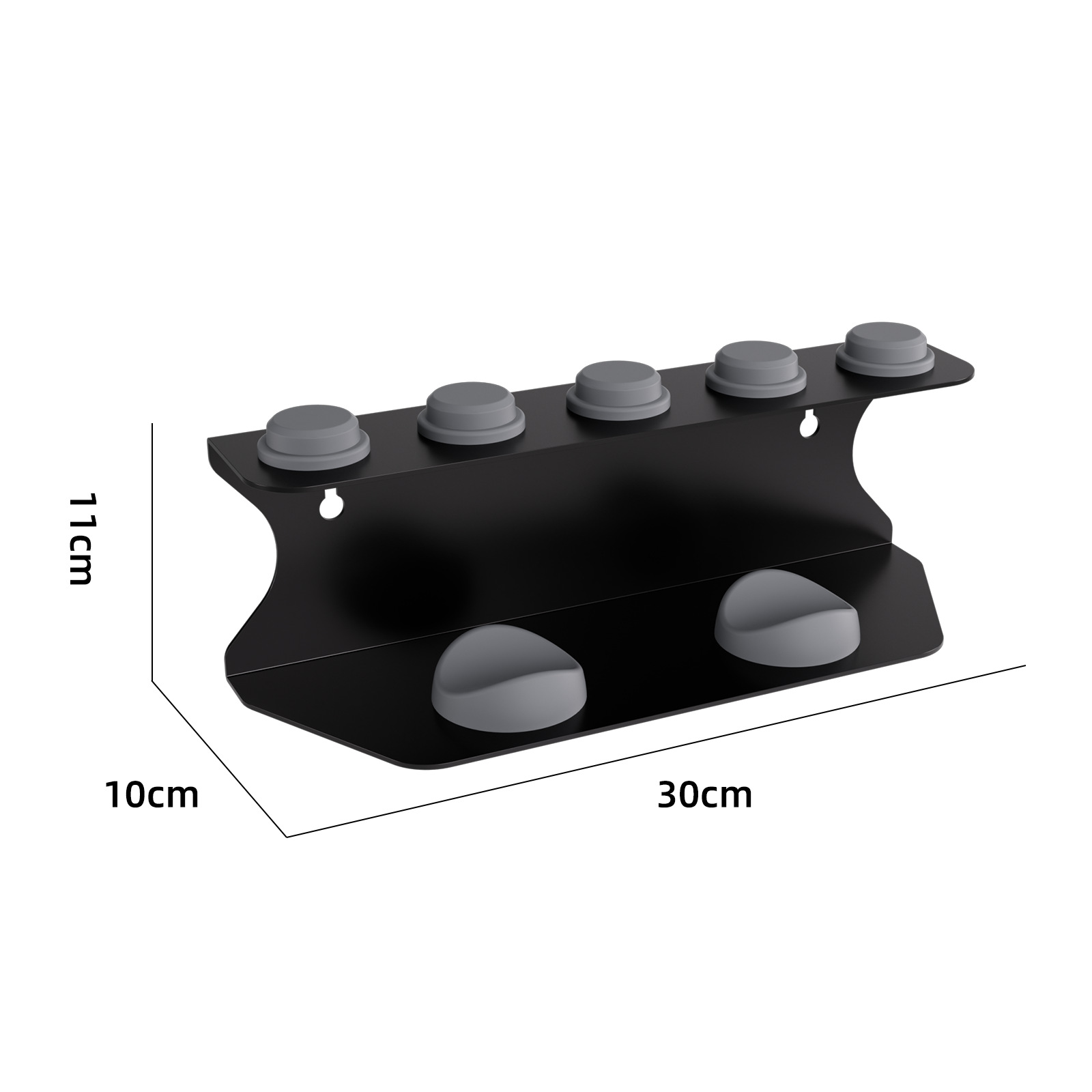 Rack de almacenamiento de varillas de cabello Dyson vertical sin perforación rack de peluquería Dyson rack de cabello de escritorio