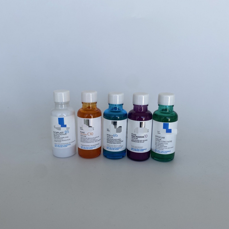 Cross-Border In-Stock Vitamin C10 Repair Essence 10% Vc Moisturizing Serum 30ml Small Green Bottle Dropshipping