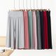 Spring and Summer Modal Wide Leg Pants Loose plus size Casual Women's High Waist Cropped Straight Thin Wide Leg Sports Pants 2025