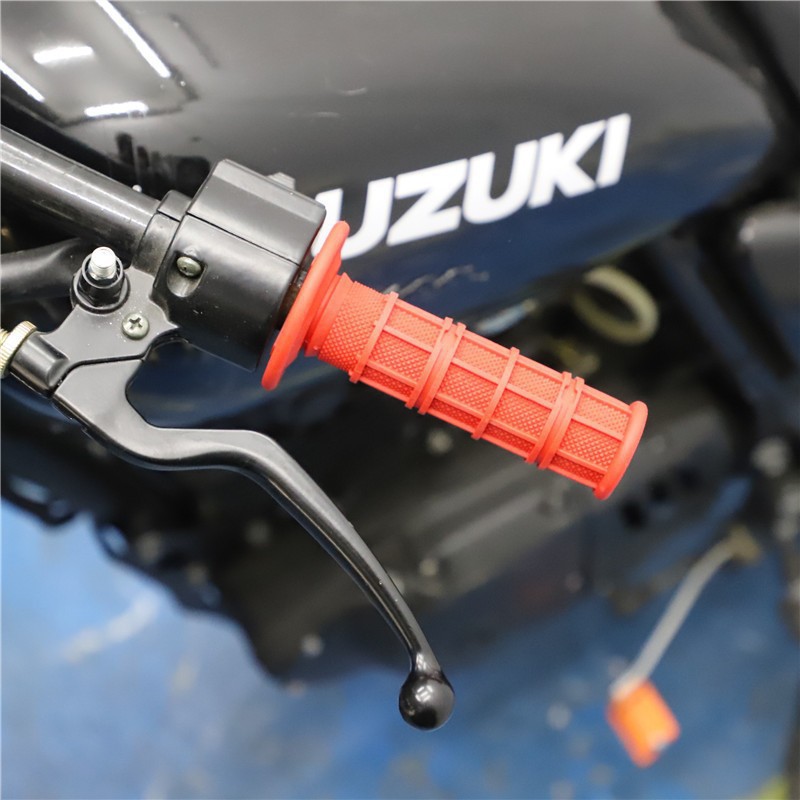 Motorcycle Handlebar Grips, Sports Car Throttle Grips, Off-Road Handlebar Grips, Colorful Anti-Slip Handlebar Grips