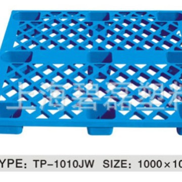 1010网格九脚轻型单面托盘/垫仓板1000*1000*140