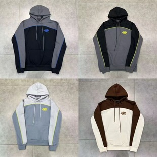 Spring Festival New Style American Fashion Syna World Small Label Embroidered American Street Stitching Men's and Women's Hooded Sweatshirt
