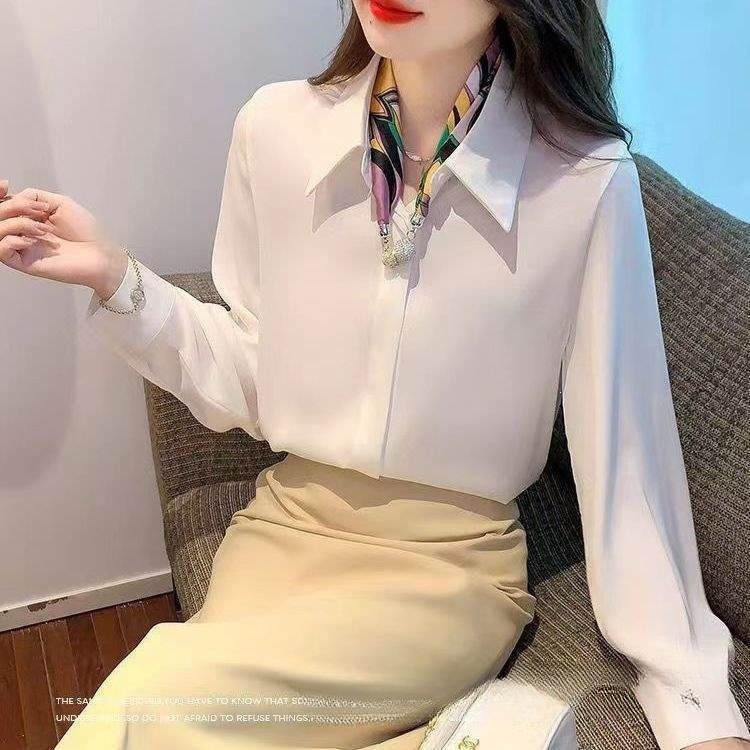 여성 오피스룩 사각 칼라 암단추 셔츠 반팔 블라우스 흰색 검은색 빅사이즈