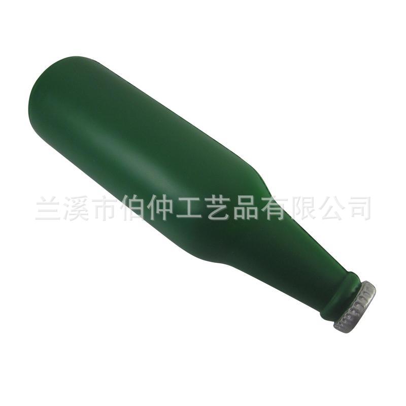 亚马逊商品新款啤酒瓶PU压力球礼品可印制 logo 厂家直供