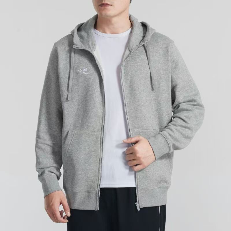 Popular Foreign Trade Sports Jacket for Men and Women, Loose-Fitting Hooded Sweatshirt, Zip-Up Jacket with Embroidered Logo, Casual Top Bv2649 Popular Foreign Trade Sports Jacket for Men and Women, Loose-Fitting Hooded Sweatshirt, Zip-Up Jacket with Embroidered Logo, Casual Top Bv2649