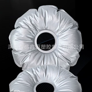 现货厂家PVC配重水袋 庭院沙滩旗遮阳伞防风固定袋PVC注水袋