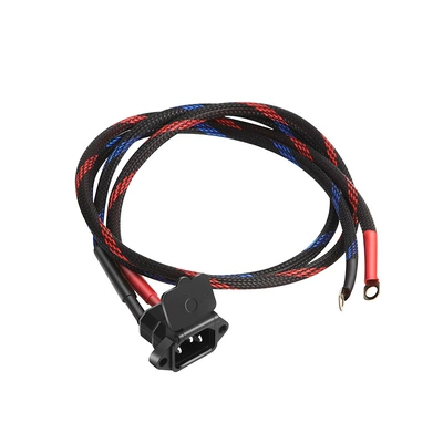 Factory Direct Supply of 6 Square Meters/10 Square Meters Electric Vehicle Batteries, High-Power Lithium Batteries, Charging and Discharging Ports, Power Cables for Delivery Vehicles (Other Electric Vehicle Accessories) - 6-flat-braided-high-power-charging-port-30cm