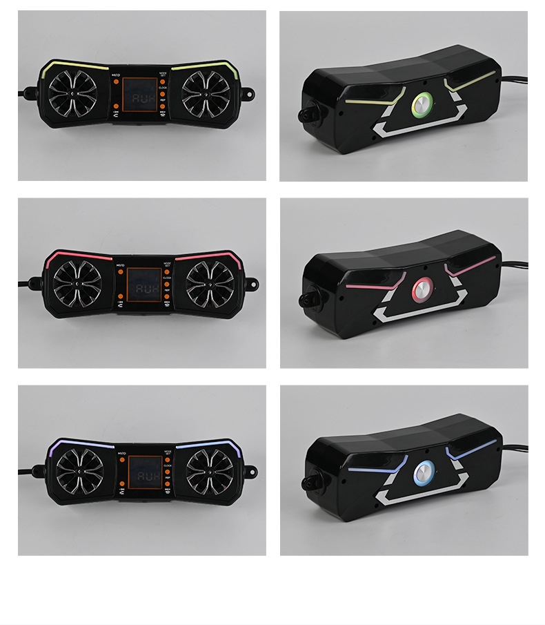 Motorcycle Modified Audio System with Subwoofer and Waterproof Bluetooth Speaker Radio