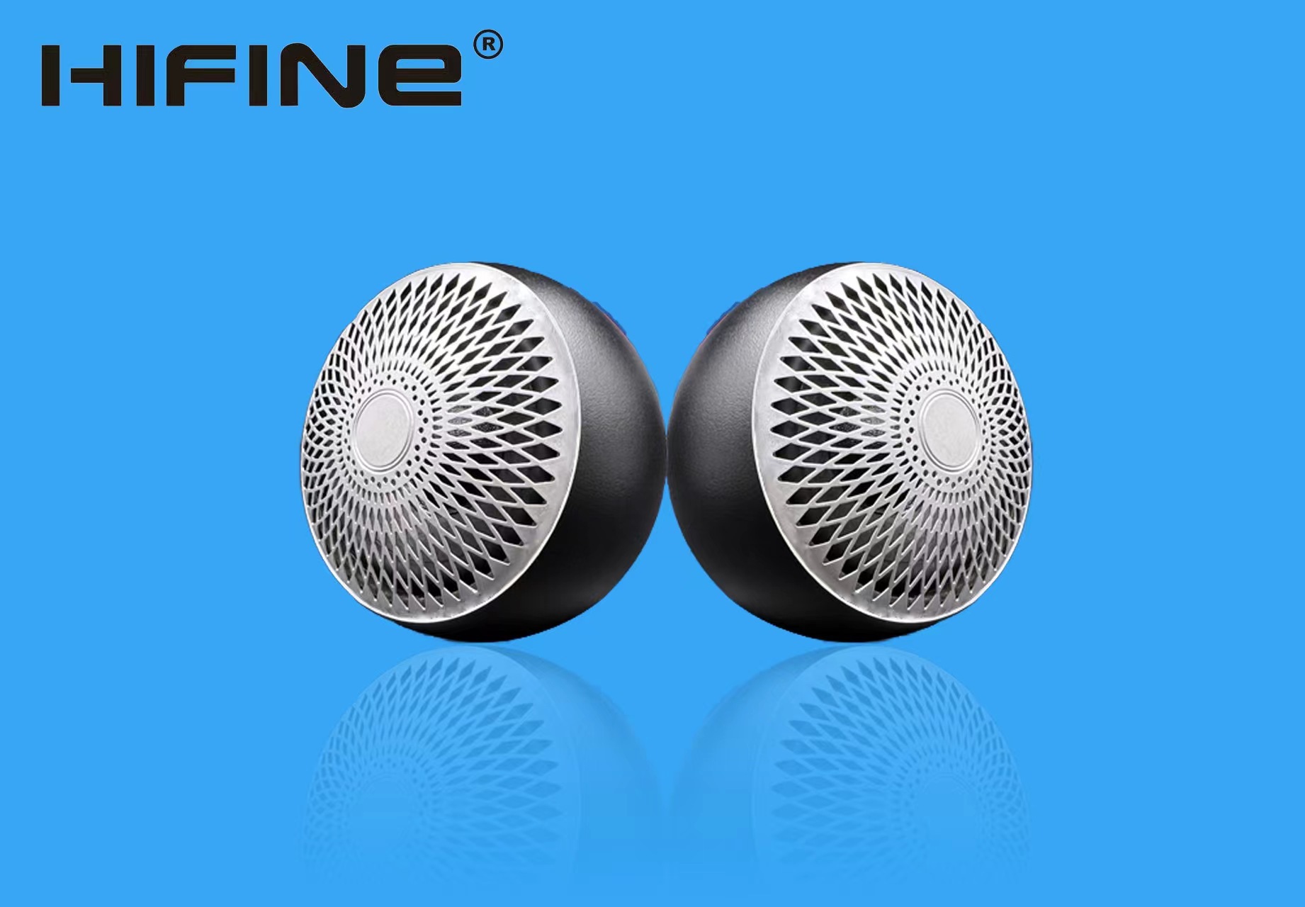 Manufacturer Wholesale Car Audio Modification Dashboard Center-Mounted 2.5inch Mid-Range Car Speakers with Enclosure, No Need for Mold-Making