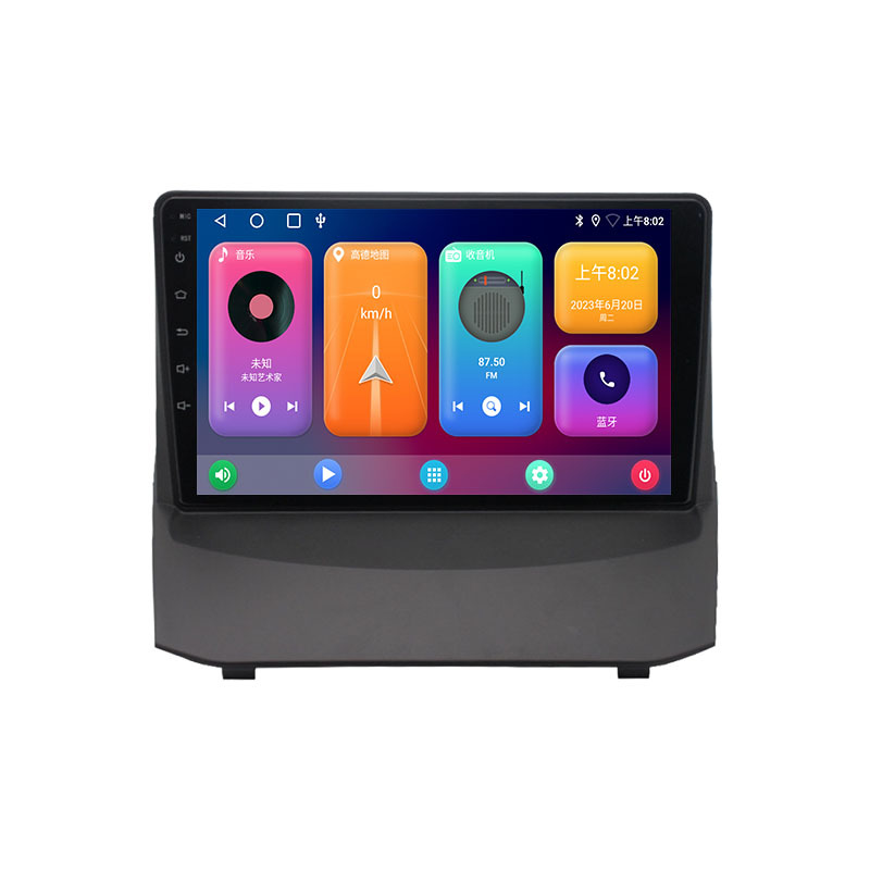 Suitable for 09-17 Ford Fiesta Android Large Screen Navigation Gps Bluetooth Reversing Image Carplay