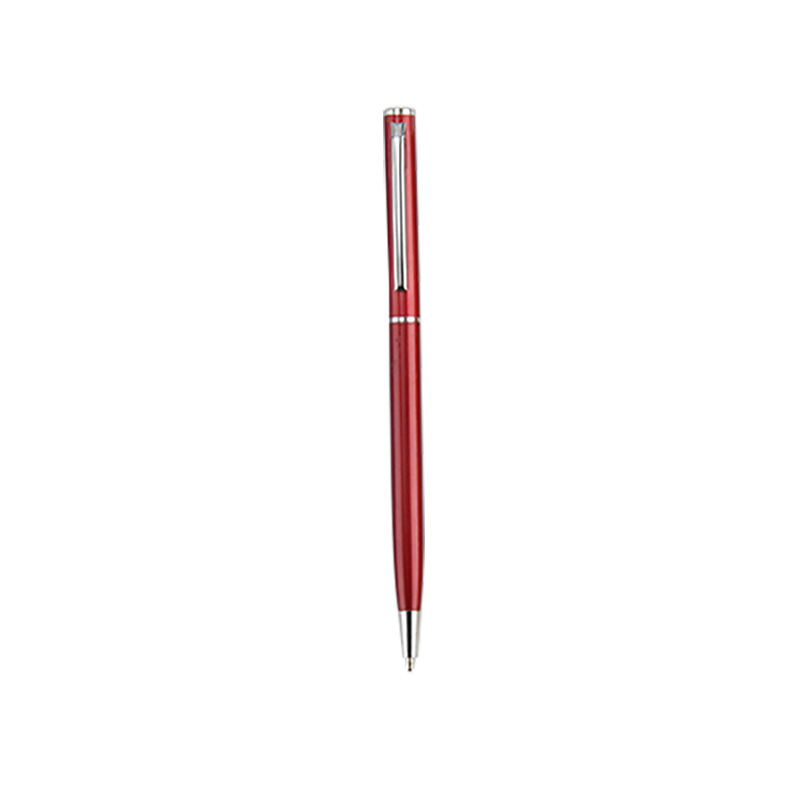 Colgador de plata de varilla roja