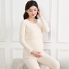 Warm set for pregnant, thermal underwear for breastfeeding