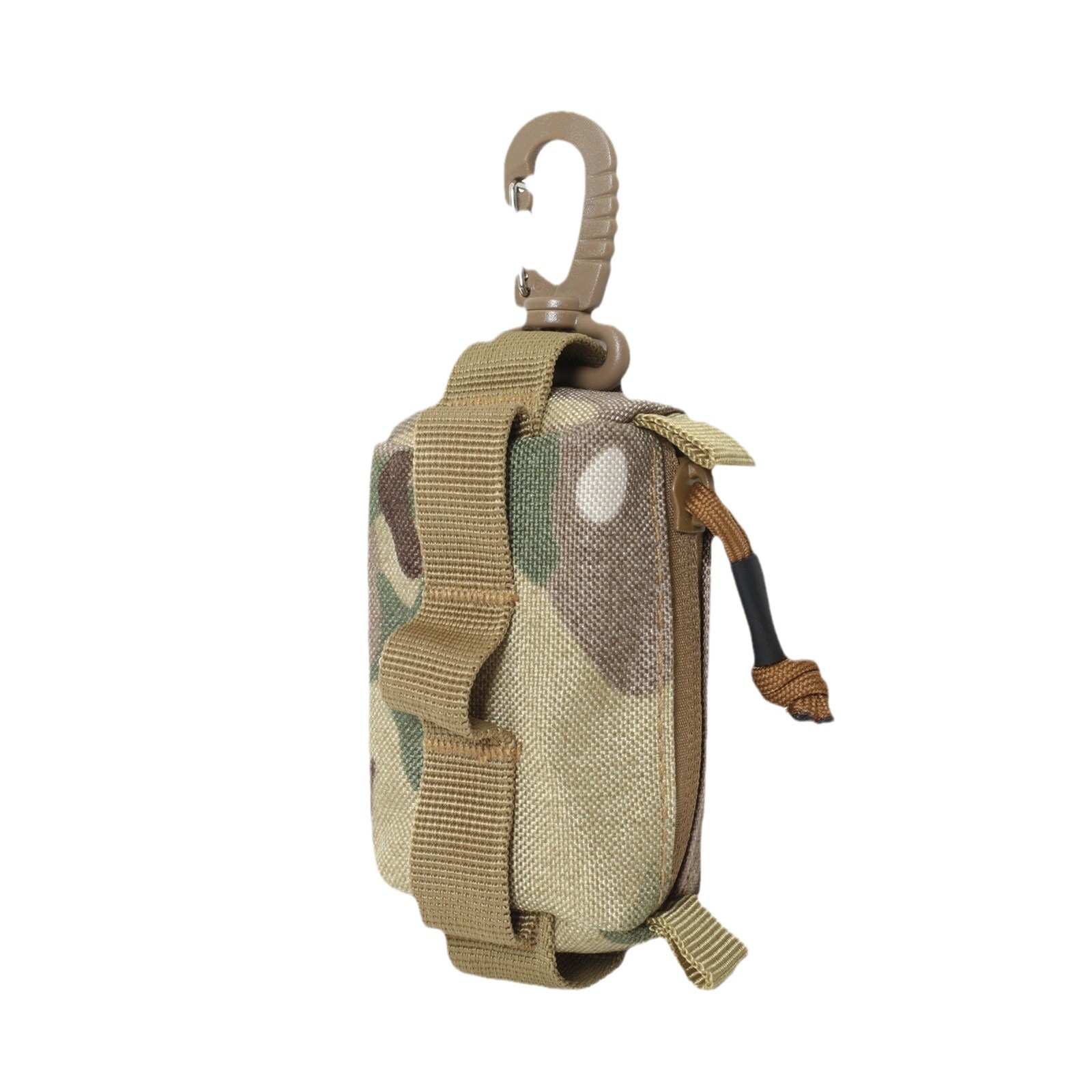 Tacticas de camuflaje portátiles al aire libre EDC Kit de herramientas anti-perdida al aire libre cambio bolso de tarjeta de llave bolso de teléfono móvil