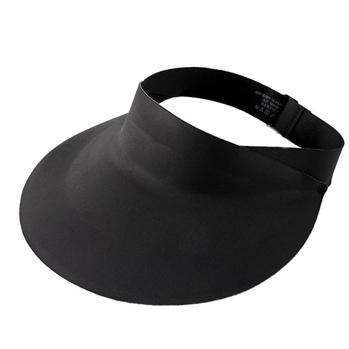 Seamless sun protection hat for women with wide brim and integrated sun hat for men with anti-UV UPF50+ empty top hat