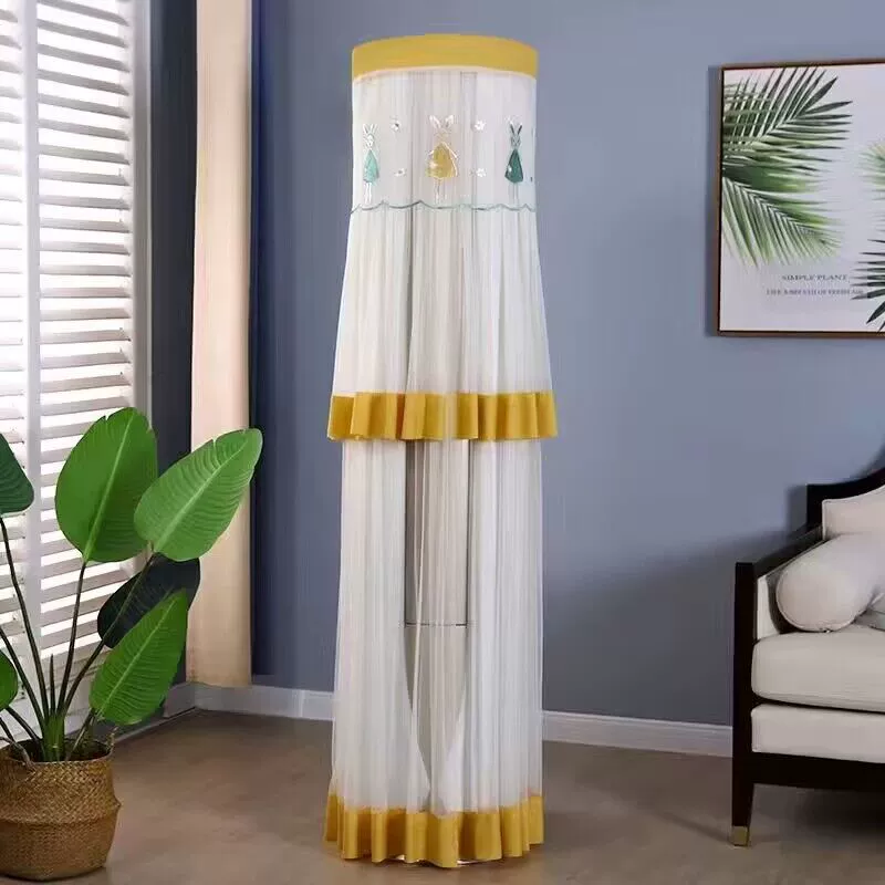 Чехол для кондиционера Круглый цилиндрический Gree гостиная Midea Haier шкаф OX вертикальный кондиционер пылезащитный чехол