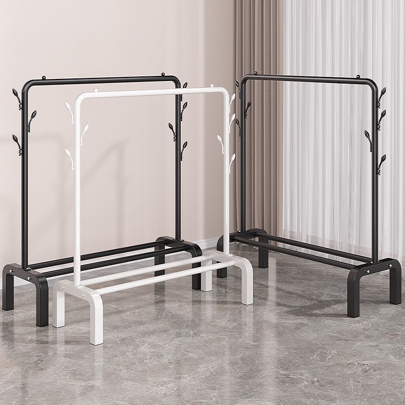 Extra Thick Clothes Hanger Floor-Standing Vertical Bedroom Clothes Rack Indoor Student Dormitory Multi-Layer Drying Clothes Rack