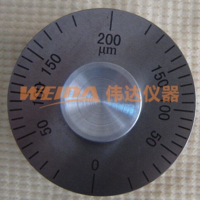 QUL湿膜测厚仪 滚轮式湿膜厚度规 梳规 轮规 不锈钢 100 200um