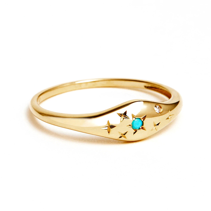 5g Weight Zircon Inlay Material Rings Classification 6, 7, 8 Ring Size 1 Piece Quantity Daily Occasion 925 Sterling Silver Material Star Pattern Couple Gender Inlay Design Fashion Style 925 Sterling Silver Zircon Rings Star 16