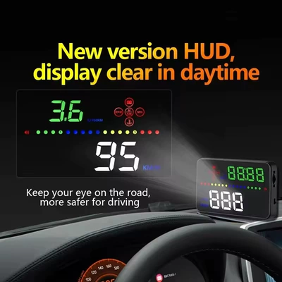 Vehicle HUD Head-Up Display Projector Gps