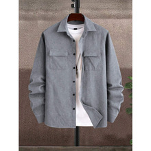 W 95604 Cargo corduroy shirt ��װ���о�޳����羳����ͨ