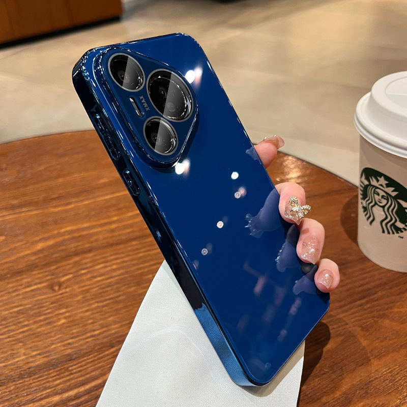 玻璃适用华为Pura80Pro手机壳2025新款p70pro带镜头膜p70pro+简约|undefined