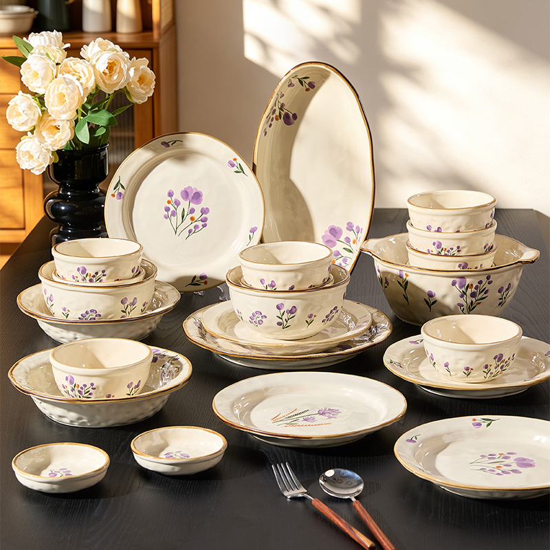 Underglaze Ceramic Bowls, Plates, And Dishes Are Particularly...