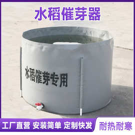 大容量水稻种子催芽桶折叠桶浸种泡种子养殖泡稻子加厚大桶PVC水