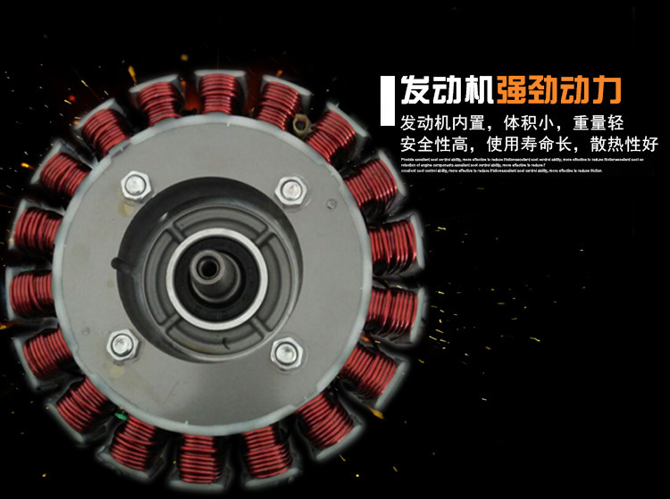 White Sparrow Brand 48V 6072V Electric Two-Wheeler, Two- and Three-Wheeled Vehicle, Four-Wheel Sedan, Inverter Range Extender, Gasoline Generator