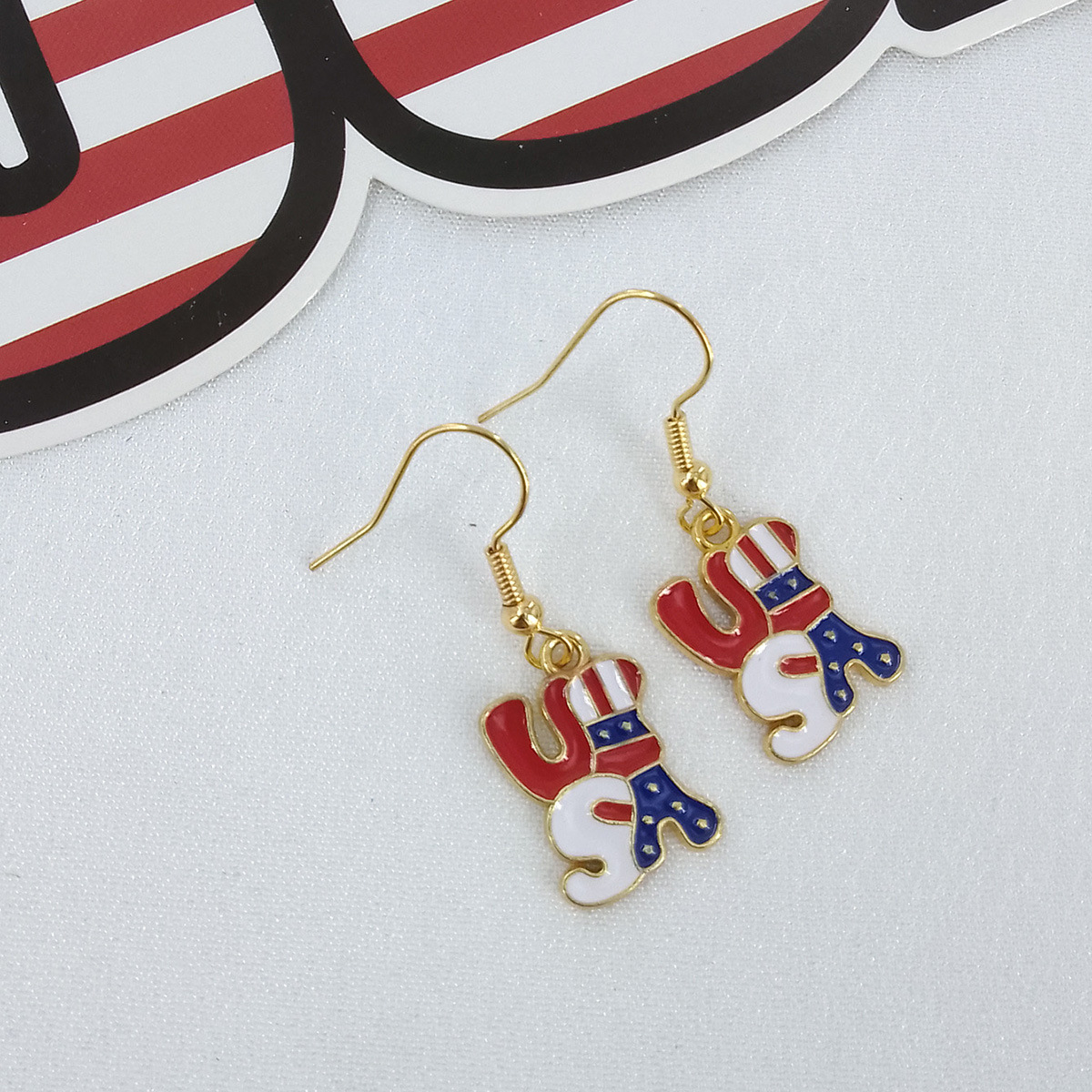9g Weight Steel needle Ear Needle Material Drop Earrings Classification 1 Pair Quantity Holiday, Street Occasion Acrylic Material Independence Day Festival Constellation, Fruit, Heart Shape Pattern Women's Gender Patchwork Design Retro Style 1 Pair Retro Constellation Fruit Heart Shape Patchwork Arylic Drop Earrings 10
